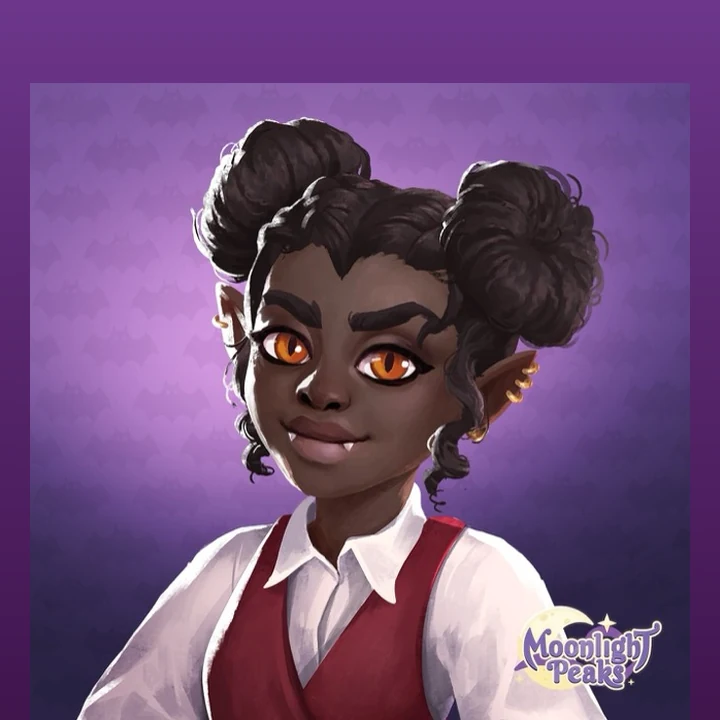Elvira portrait, a connected character in the Samael route
