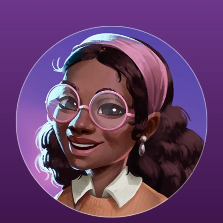 Jada portrait used to identify the correct map icon