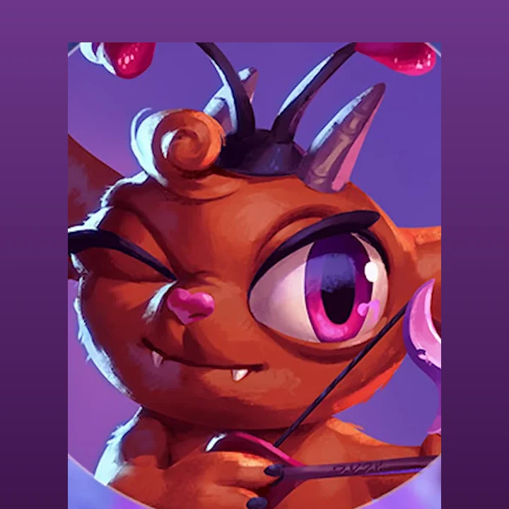 Llemi portrait, a connected character in the Death route