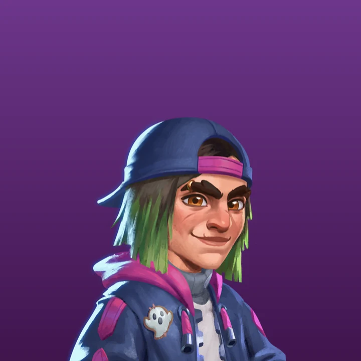 Ludo portrait used to identify the correct map icon
