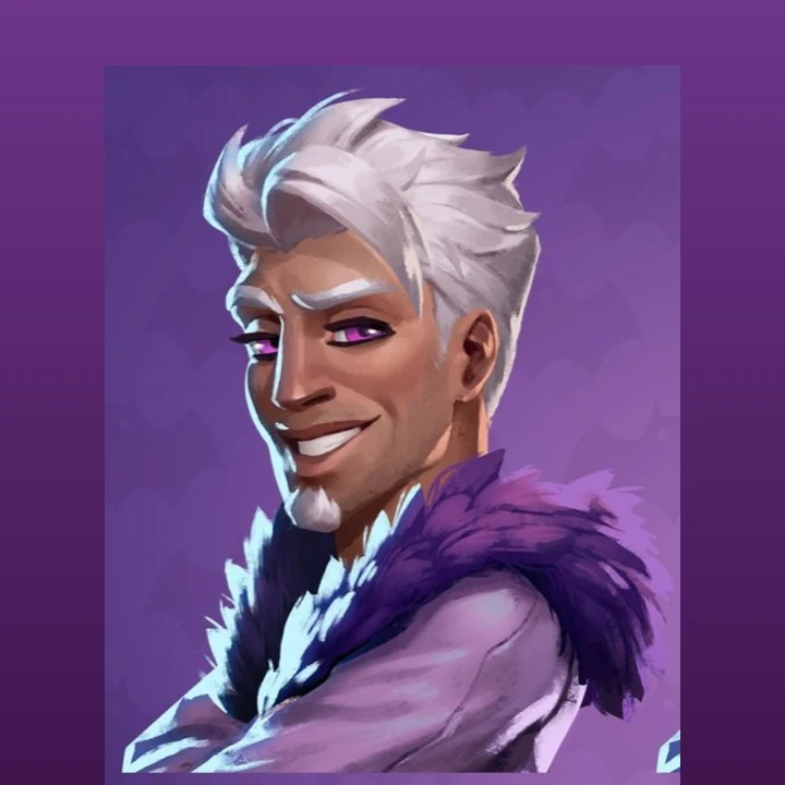 Noel portrait used to identify the correct map icon