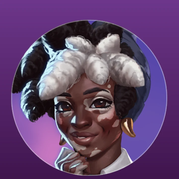 Persephone portrait, a connected character in the Jada route