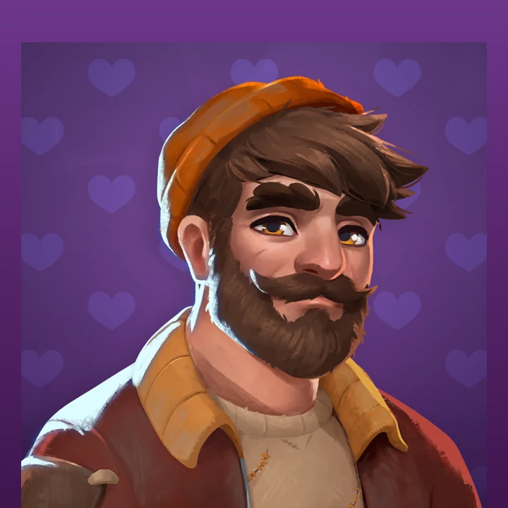 Ridge portrait, a connected character in the Saga route