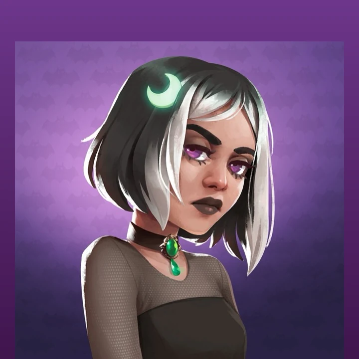 Sabrina portrait, a connected character in the Fiona route