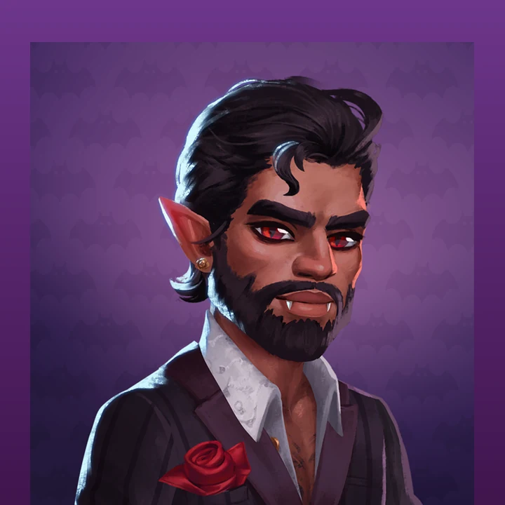 Samael portrait used to identify the correct map icon