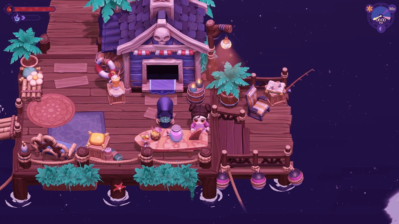 Moonlight Peaks pier