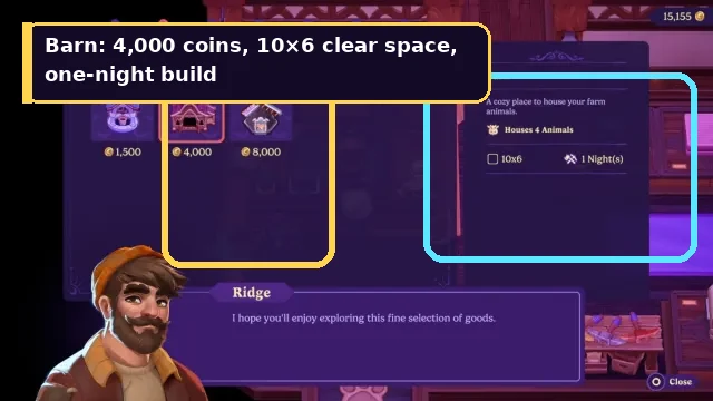 Moonlight Peaks gameplay scene related to the Ridge route